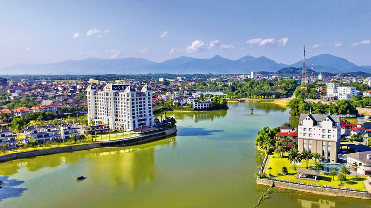 Khi cầu Đầm Vạc hoàn thành sẽ làm tăng giá trị nhiều dự án
đang hình thành quanh Đầm Vạc như khu đô thị Bắc Đầm Vạc, khu đô thị Nam Đầm Vạc…
Ảnh: Phương Linh