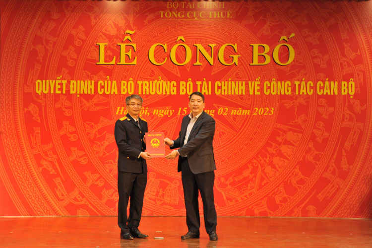 Ông Mai Xuân Thành được điều động giữ chức Phó Tổng cục trưởng Tổng cục Thuế và giao quyền Tổng cục trưởng Tổng cục Thuế