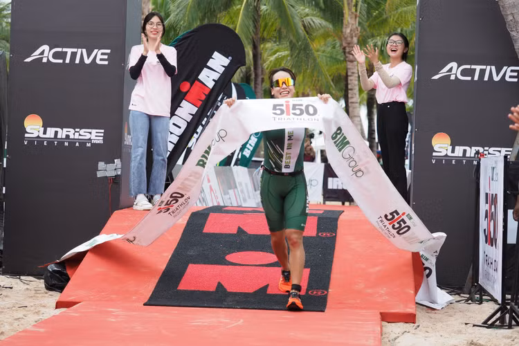 Những hình ảnh ấn tượng từ sự kiện 5150 Triathlon đầu tiên tại Việt Nam