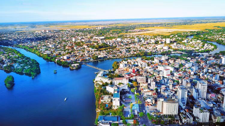 Dự án Chương trình phát triển các đô thị loại II (đô thị xanh) - Dự án thành phần Thừa Thiên Huế có tổng mức đầu tư 1.700 tỷ đồng. Ảnh: Lê Tiên