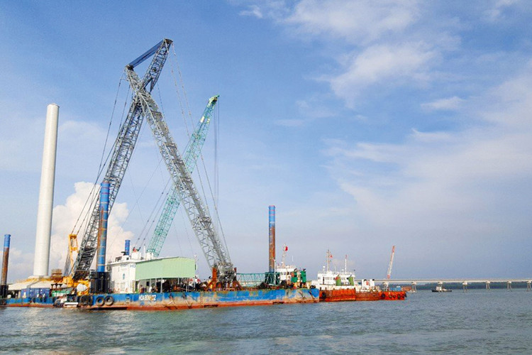 Nhu cầu đăng ký tham gia phát triển điện gió ngoài khơi tại Việt Nam là rất lớn. Ảnh: Bùi Văn Thịnh