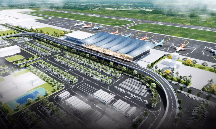 Phối cảnh Dự án nâng cấp Cảng hàng không Đồng Hới