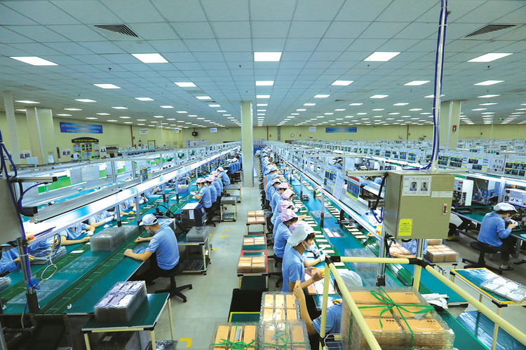 Cần có những ưu đãi về thuế cho doanh nghiệp để kéo khu vực kinh tế tư nhân tham gia sâu hơn vào chuỗi cung ứng, nâng cao tỷ lệ nội địa hóa. Ảnh: Tuấn Anh