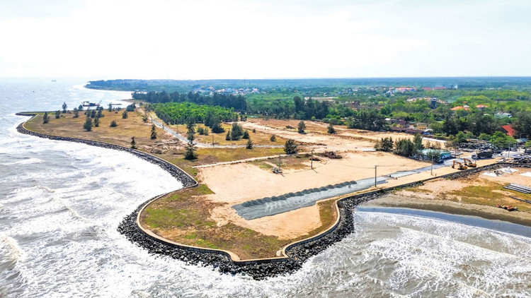 Dự án Khu đô thị du lịch lấn biển Cần Giờ có tổng mức đầu tư hơn 64.400 tỷ đồng, trong đó chi phí xây dựng hơn 51.500 tỷ đồng. Ảnh: Châu Tuấn