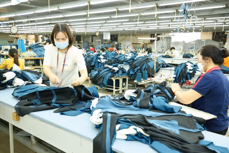 Việc tiếp tục giảm các loại thuế, phí, tiền thuê đất… cho doanh nghiệp, các gói hỗ trợ cho người lao động mất việc sẽ góp phần bảo đảm an sinh và duy trì sức cầu cho nền kinh tế. Ảnh: Lê Tiên