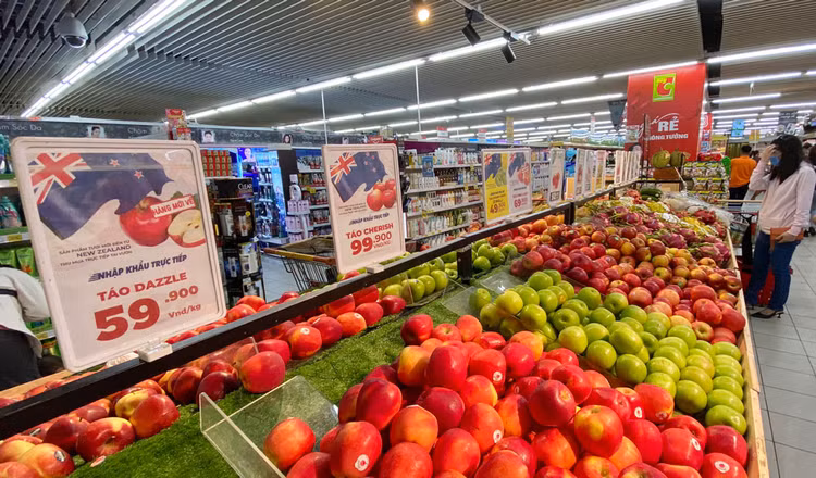 Việc ký kết RCEP sẽ tạo nên một cú hích mới cho sự phát triển thương mại giữa 10 thành viên của ASEAN và các đối tác Trung Quốc, Nhật Bản, Hàn Quốc, Australia, New Zealand. Ảnh: Lê An