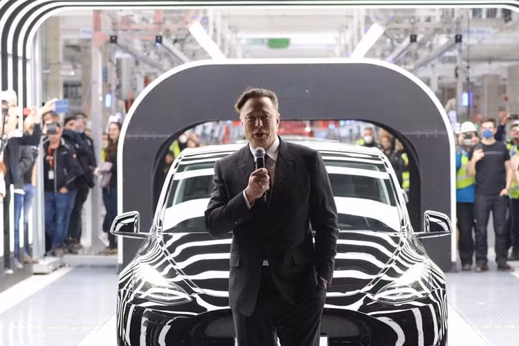 CEO Elon Musk của Tesla - Ảnh: AP