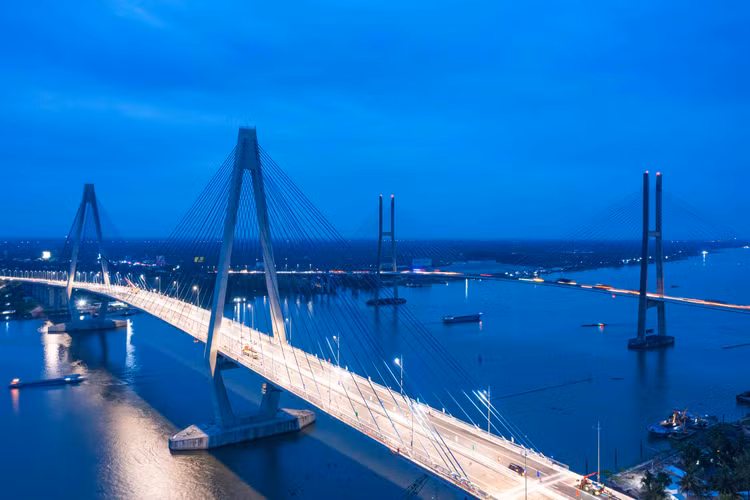 Cầu Mỹ Thuận 2 chính thức khánh thành sau 40 tháng thi công