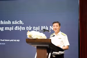 Ông Nguyễn Tiến Minh, Phó trưởng Thuế TP. Hà Nội. Ảnh: TCTCDN
