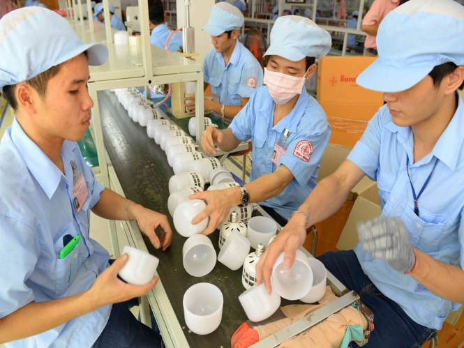 Nhân lực VN đang đứng trước thách thức lớn khi gia nhập AEC - Ảnh: Diệp Đức Minh 