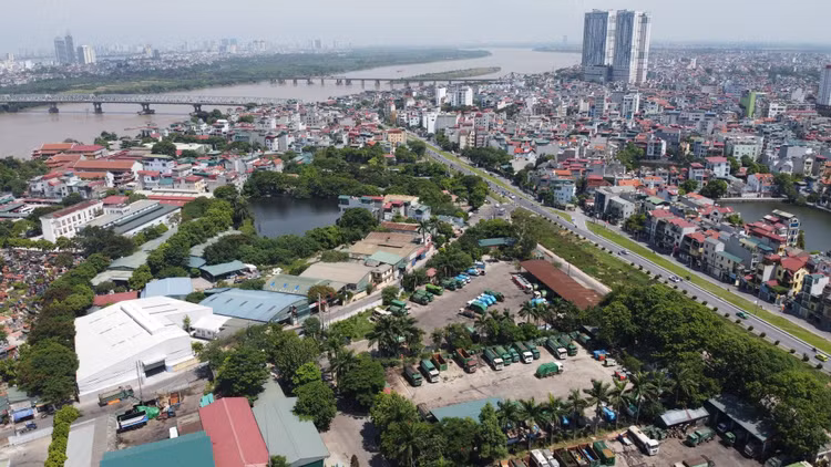 Hà Nội đấu giá quyền sử dụng 9.555,8 m2 đất làm dự án nhà ở thấp tầng tại phường Bồ Đề. Ảnh minh hoạ: Internet 