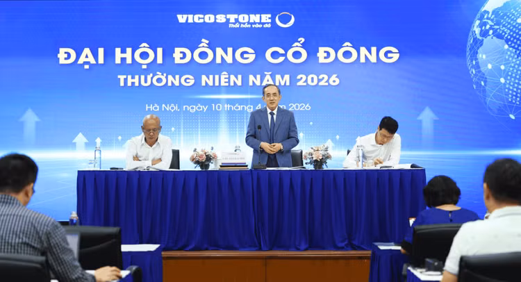Quang cảnh ĐHĐCĐ thường niên năm 2026 của Vicostone