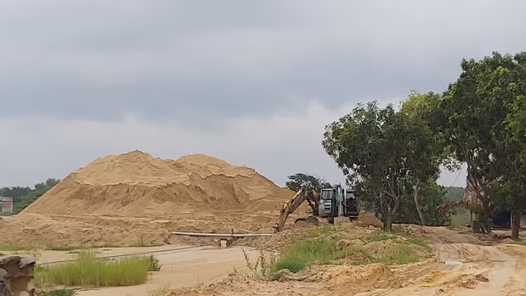 TP.HCM đấu giá quyền khai thác 4 mỏ cát và đá tại khu vực Xuyên Mộc. Ảnh minh họa: Intrenet