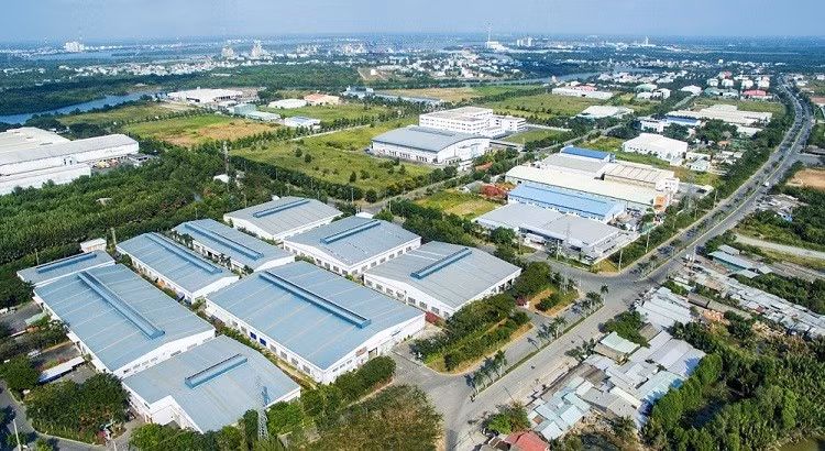 Đấu giá hơn 47.275 m² đất khu công nghiệp tại Đức Hòa. Ảnh minh họa: Intrenet