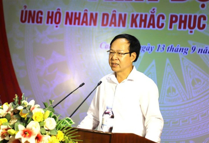 Phó Chủ tịch UBND tỉnh Cao Bằng Vũ Đình Quang. z5836088191596c20895d0c173089d52ca97217124d0d1615150064-17611097543411683367046.jpg