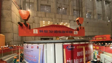 Dự án Nhà máy Thủy điện Hòa Bình mở rộng có công suất 480 MW, tổng mức đầu tư hơn 9.000 tỷ đồng. Ảnh: Ngọc Tuấn EVN