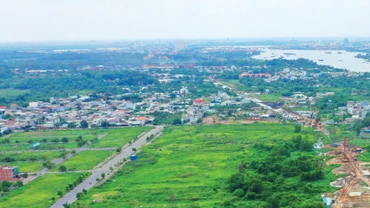 Hiện có một số nhà đầu tư bày tỏ sự quan tâm đến Dự án thành phần 2-2 Vành đai 4 TP.HCM đoạn qua tỉnh Đồng Nai. Ảnh: Chiến Khôi