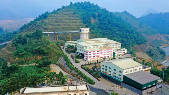 Công ty CP Đồng Tả Phời - Vinacomin được thành lập vào tháng 1/2009, là chủ sở hữu Nhà máy Tuyển đồng Tả Phời tại xã Tả Phời, tỉnh Lào Cai. Ảnh: Công Lý