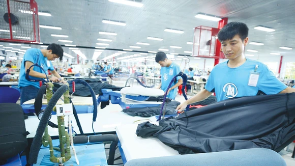 Vinatex ước đạt 1.355 tỷ đồng lợi nhuận trước thuế hợp nhất trong năm 2025, cao thứ hai trong lịch sử 30 năm của Tập đoàn. Ảnh: Nhã Chi