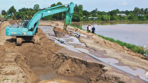 Hà Tĩnh đang triển khai đấu giá 15 mỏ khoáng sản làm vật liệu xây dựng thông thường. Ảnh minh họa: Tiên Giang