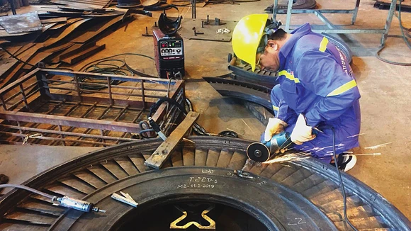 Năm 2025, Công ty CP Dịch vụ sửa chữa nhiệt điện miền Bắc trúng 32 gói thầu với tổng giá trị hơn 671,5 tỷ đồng. Ảnh: N.Tuấn