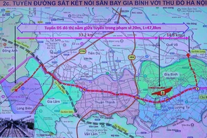 Bổ sung 9 gói thầu tư vấn cho dự án bồi thường tuyến kết nối sân bay Gia Bình - Hà Nội