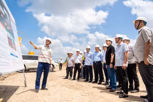 Tỉnh Hưng Yên đang nghiên cứu cách tổ chức, quản lý và vận hành Trường THPT Nghĩa Trụ theo định hướng số hóa ngay từ giai đoạn đầu tư. Ảnh: Đèo Cả