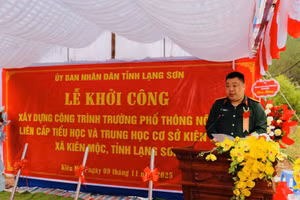 Ảnh: Cổng thông tin xã Kiên Mộc (tỉnh Lạng Sơn)