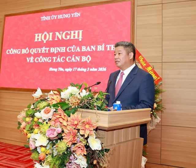 Tân Phó Bí thư Tỉnh ủy Hưng Yên Nguyễn Mạnh Quyền - Ảnh: VGP/Minh Anh