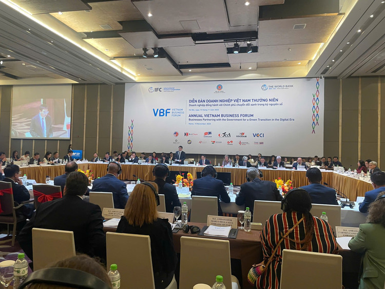 VBF 2025 do Bộ Tài chính, Ngân hàng Thế gới, Tổ chức tài chính quốc tế và Liên minh Diễn đàn Doanh nghiệp Việt Nam đồng tổ chức