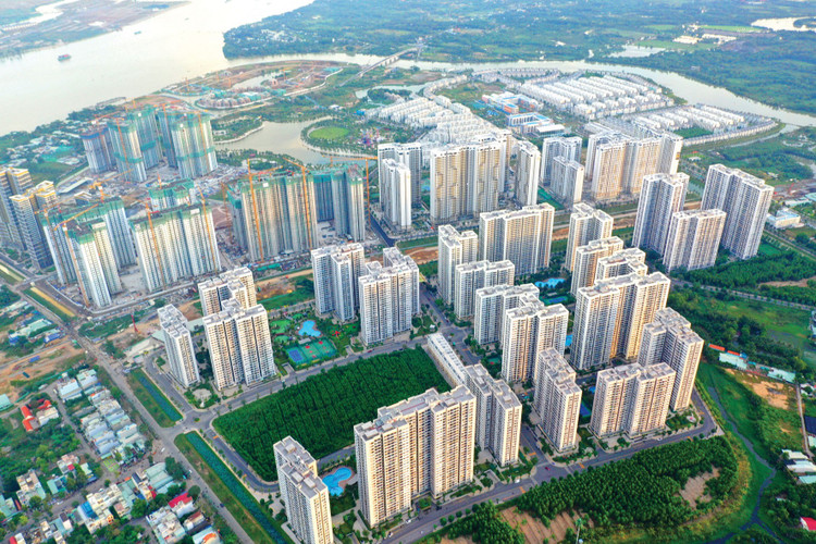 Nhiều dự án siêu đô thị đang được TP.HCM mời gọi đầu tư. Ảnh: Tiên Giang
