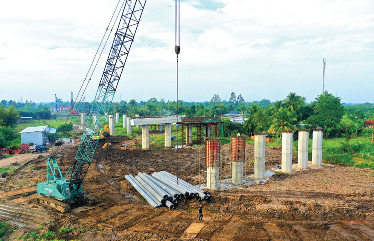 Dự án cao tốc Gia Nghĩa - Chơn Thành dài khoảng 124 km, trong đó đoạn qua tỉnh Đồng Nai dài khoảng 101,03 km. Ảnh minh họa: Tiên Giang