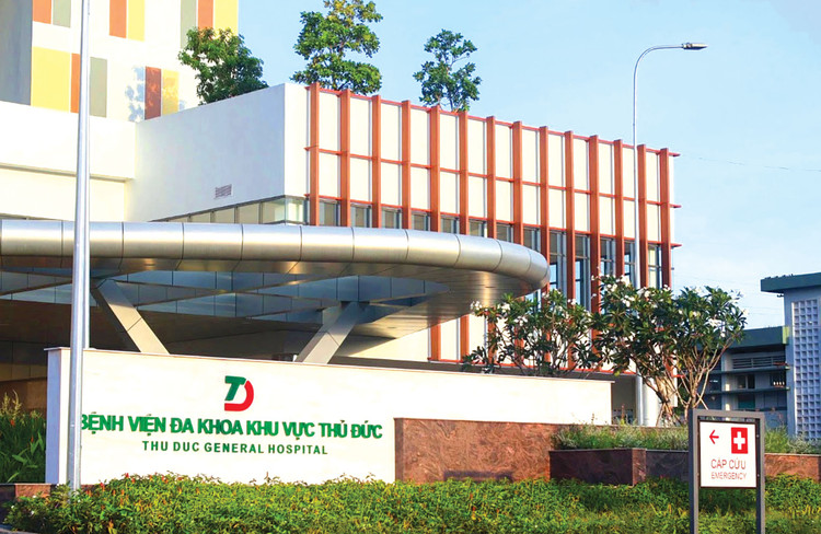 Bệnh viện Đa khoa khu vực Thủ Đức đã được khánh thành vào tháng 4/2025. Ảnh: Hoài Nhiên