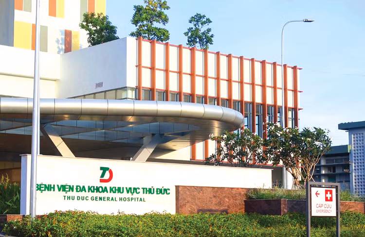 Bệnh viện Đa khoa khu vực Thủ Đức đã được khánh thành vào tháng 4/2025. Ảnh: Hoài Nhiên