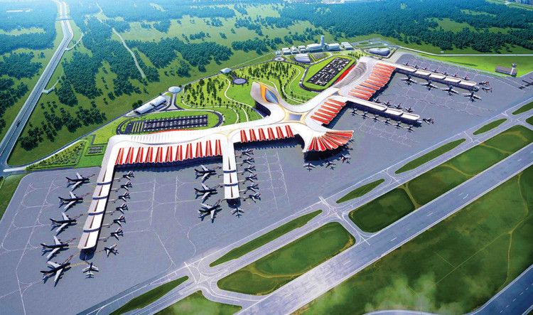 Phối cảnh Dự án Đầu tư mở rộng Cảng hàng không quốc tế Phú Quốc. Ảnh: Lam Thanh Sơn