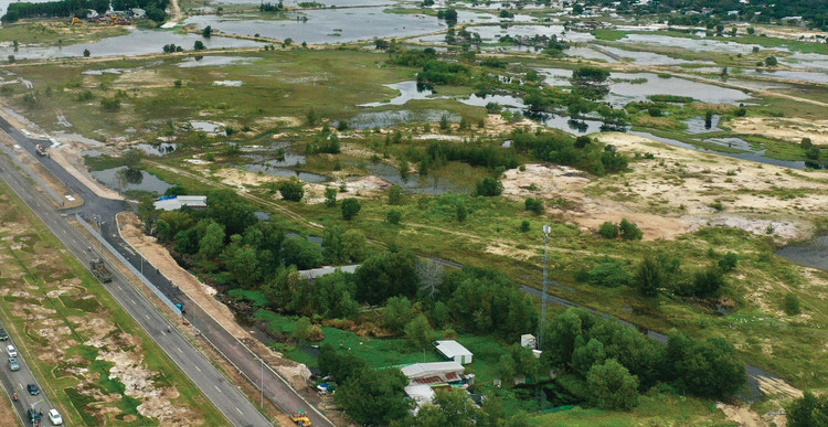 Pháp luật hiện hành chưa có quy định về quy trình riêng đối với việc giao đất, cho thuê đất để thanh toán cho nhà đầu tư thực hiện hợp đồng dự án BT. Ảnh: Tiên Giang
