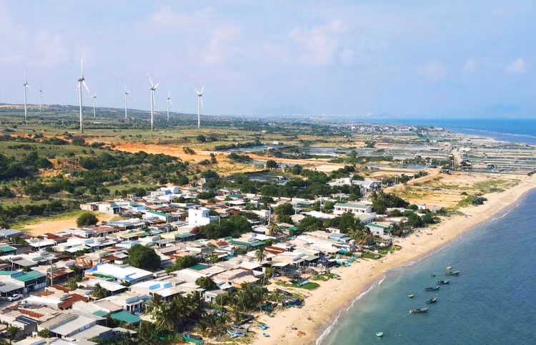 Dự kiến Dự án thành phần 1 Di dân tái định cư, giải phóng mặt Dự án Nhà máy Điện hạt nhân Ninh Thuận 1 sẽ được khởi động vào ngày 15/1. Ảnh: Trùng Dương