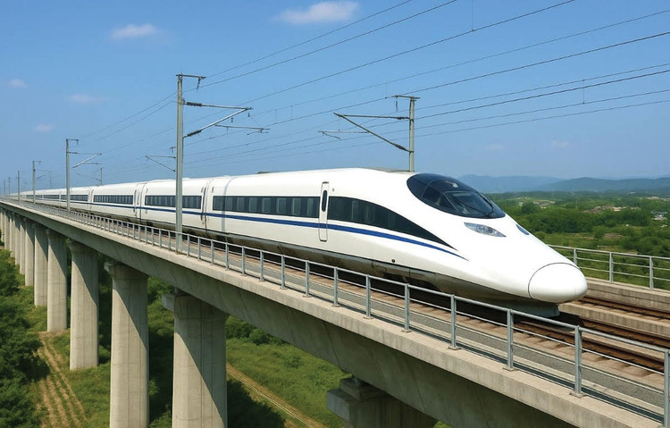 Nhà nước cho vay không quá 80% tổng mức đầu tư trong trường hợp Dự án Đường sắt tốc độ cao trên trục Bắc - Nam thực hiện theo hình thức đầu tư kinh doanh, lãi suất 0% trong vòng 30 năm. Ảnh: Minh họa