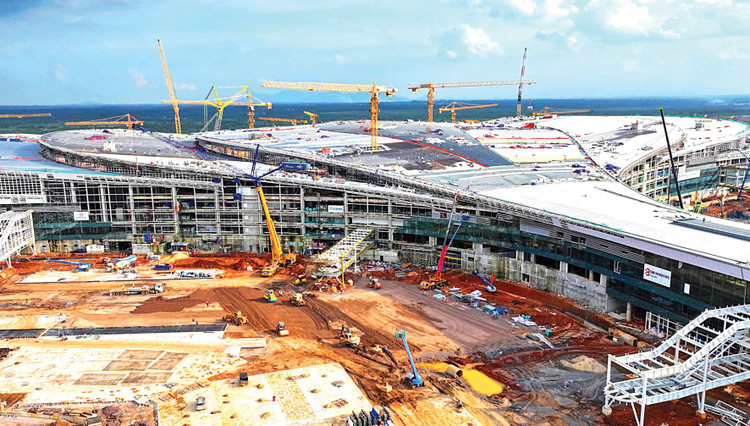 Dự án thành phần 3 Các công trình thiết yếu trong Cảng hàng không quốc tế Long Thành giai đoạn 1 phải hoàn thành những hạng mục quan trong trước mốc 19/12/2025. Ảnh: Tùng Phạm