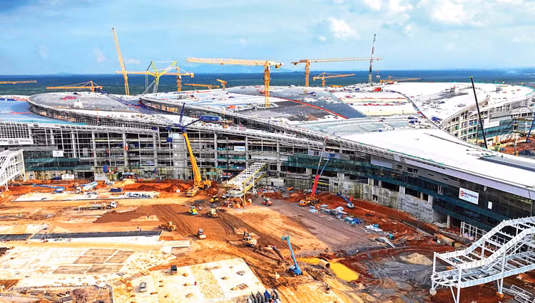 Dự án thành phần 3 Các công trình thiết yếu trong Cảng hàng không quốc tế Long Thành giai đoạn 1 phải hoàn thành những hạng mục quan trong trước mốc 19/12/2025. Ảnh: Tùng Phạm