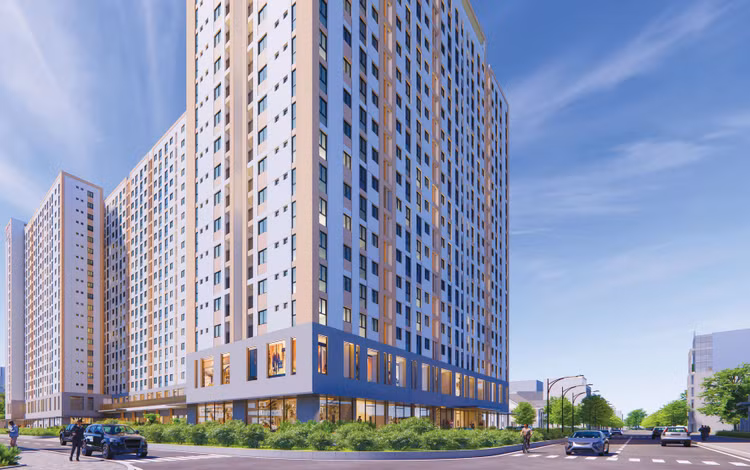 Liên danh do Chương Dương Corp đứng đầu là nhà đầu tư Dự án Eco Residence 1.387 tỷ đồng tại Đồng Nai. Ảnh phối cảnh: Bình Tân