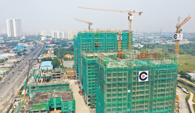 Bất động sản nhà ở tiếp tục chiếm tỷ trọng lớn trong tổng giá trị mua bán, chuyển nhượng dự án. Ảnh: Tiên Giang