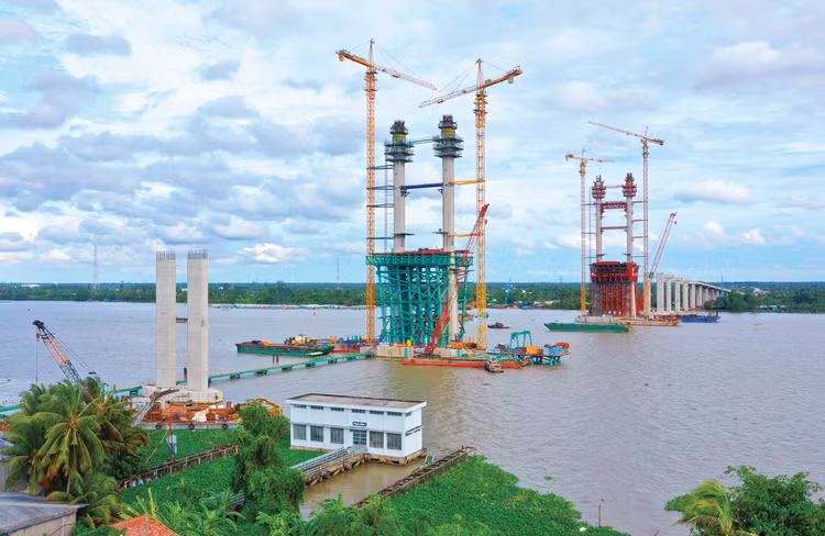 Trong giai đoạn 2026 - 2030, nhu cầu vốn đầu tư kết cấu hạ tầng giao thông ước tính gần 3 triệu tỷ đồng. Ảnh: Lê Tiên