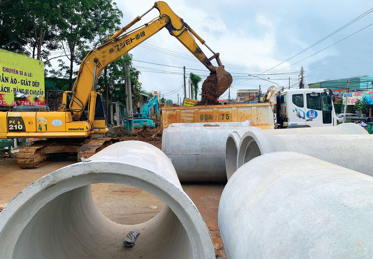 Gói thầu Thi công xây lắp đường nối Đường tỉnh 874B với Quốc lộ 1 - xã Nhị Quý (Đồng Tháp) sẽ được đóng thầu vào ngày 27/10. Ảnh: Song Lê