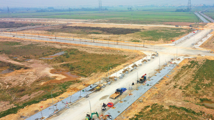 Sơ bộ trong 2 tháng đầu năm 2026, Ninh Bình thu khoảng 2.053,179 tỷ đồng từ đấu giá quyền sử dụng đất. Ảnh: Nguyễn Thuyên