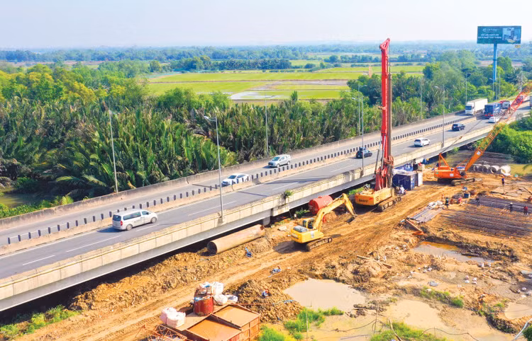 Nhiều dự án PPP quy mô lớn trong lĩnh vực hạ tầng giao thông sẽ được triển khai trong năm 2026. Ảnh: Lê Tiên
