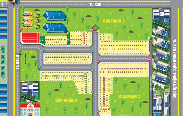 Gói thầu Thi công xây dựng thuộc Dự án Khu tái định cư Long Hòa bị nhà thầu có giá dự thầu cạnh tranh kiến nghị. Minh họa: PA
