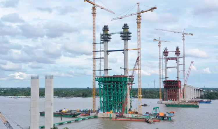 Gói thầu Toàn bộ khối lượng xây dựng công trình thuộc Dự án Xây dựng mới cầu Định Bình, huyện Vĩnh Thạnh (Gia Lai) dự kiến được mở thầu vào ngày 4/2/2026. Ảnh minh họa: Tiên Giang