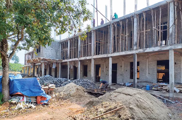 Gói thầu Xây lắp thuộc Dự án Đầu tư xây dựng Cơ sở 2 Trường THCS Nguyễn Thiện Thuật (TP. Đà Nẵng) đang trong quá trình xét thầu. Ảnh minh họa: Nhã Chi