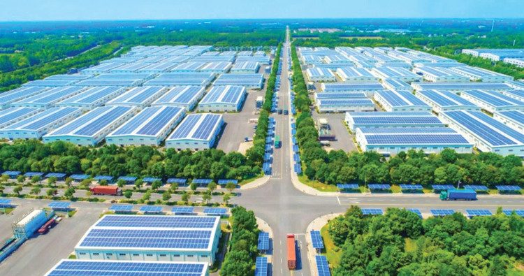 Phối cảnh Khu công nghiệp Nam Thăng Bình tại TP. Đà Nẵng. Ảnh: Hà Minh